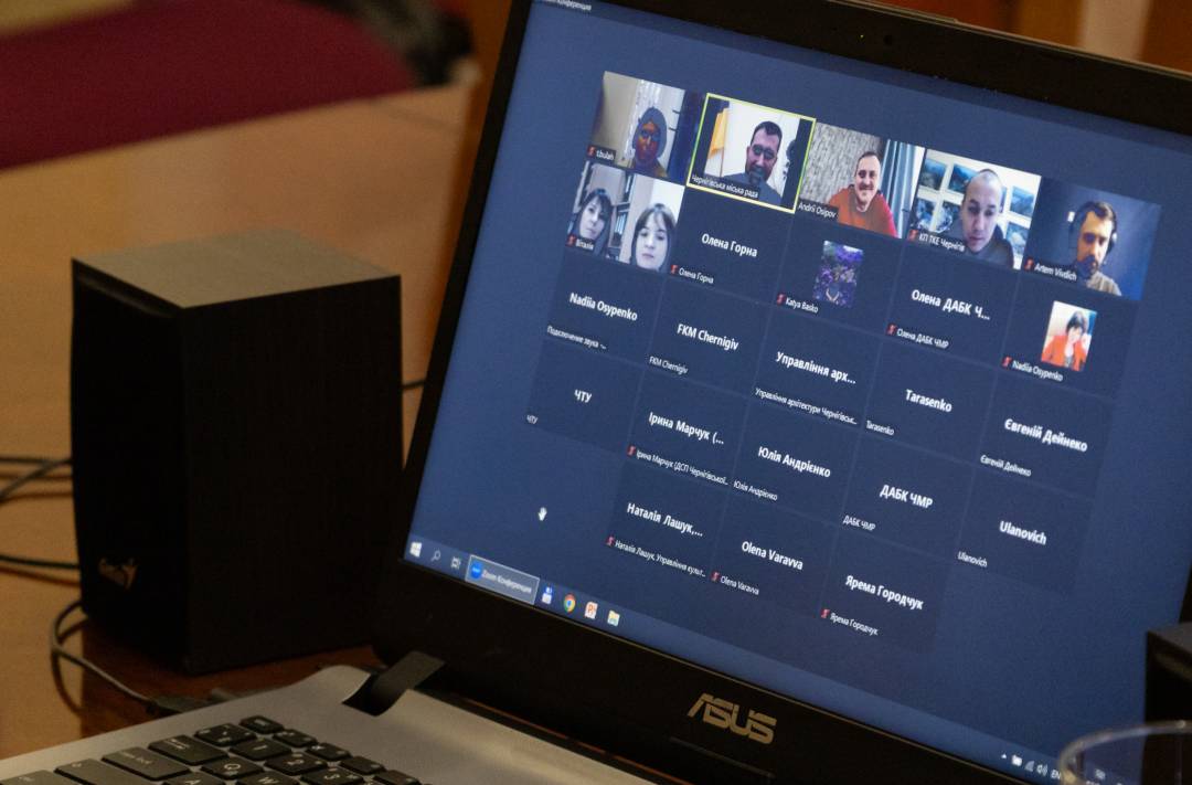 Триває робота над планом відновлення та розвитку Чернігова