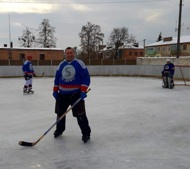 У Городні популярна гра в хокей