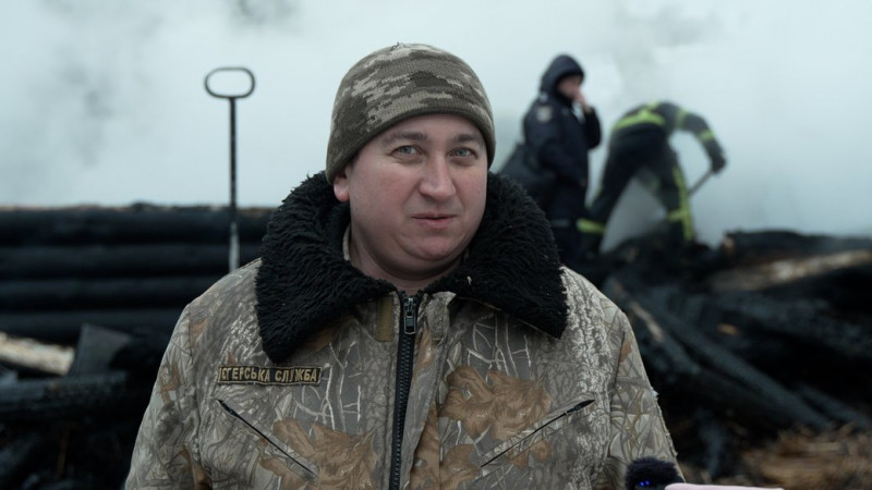 "Це була база відпочинку для своїх людей": наглядач розповів про згорілий будинок Ігоря Мазепи
