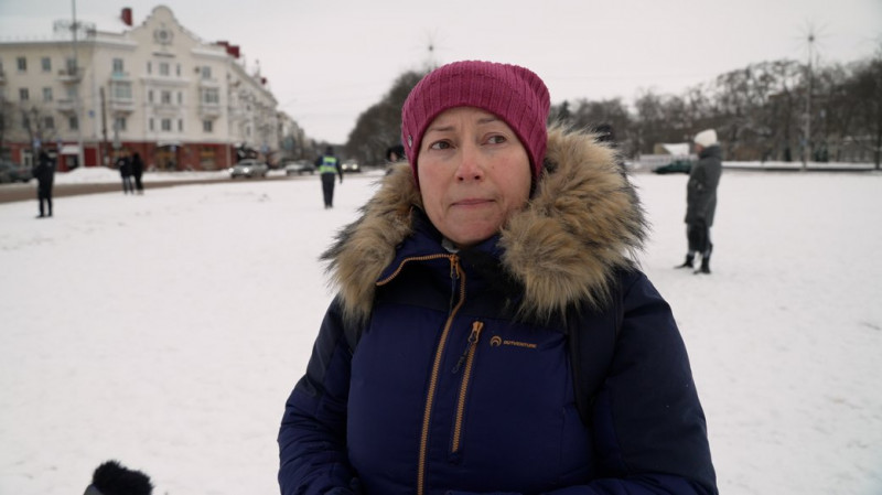 689 днів полону: у Чернігові родини нацгвардійців з ЧАЕС провели акцію