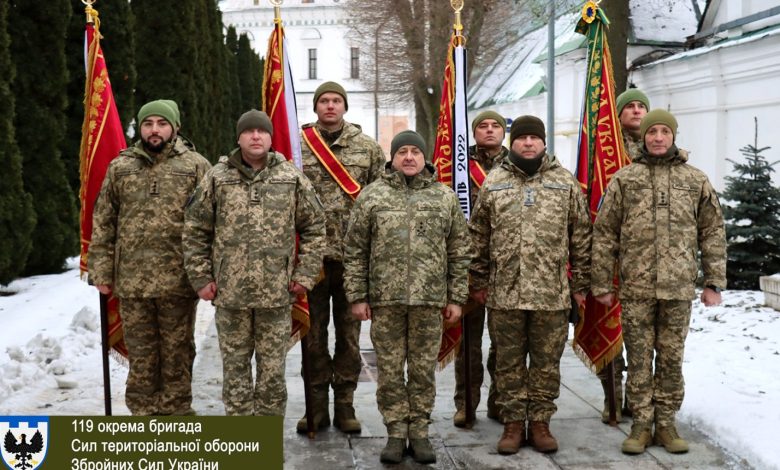 Бригада тероборони з Чернігівщини отримала відзнаку від Головнокомандувача