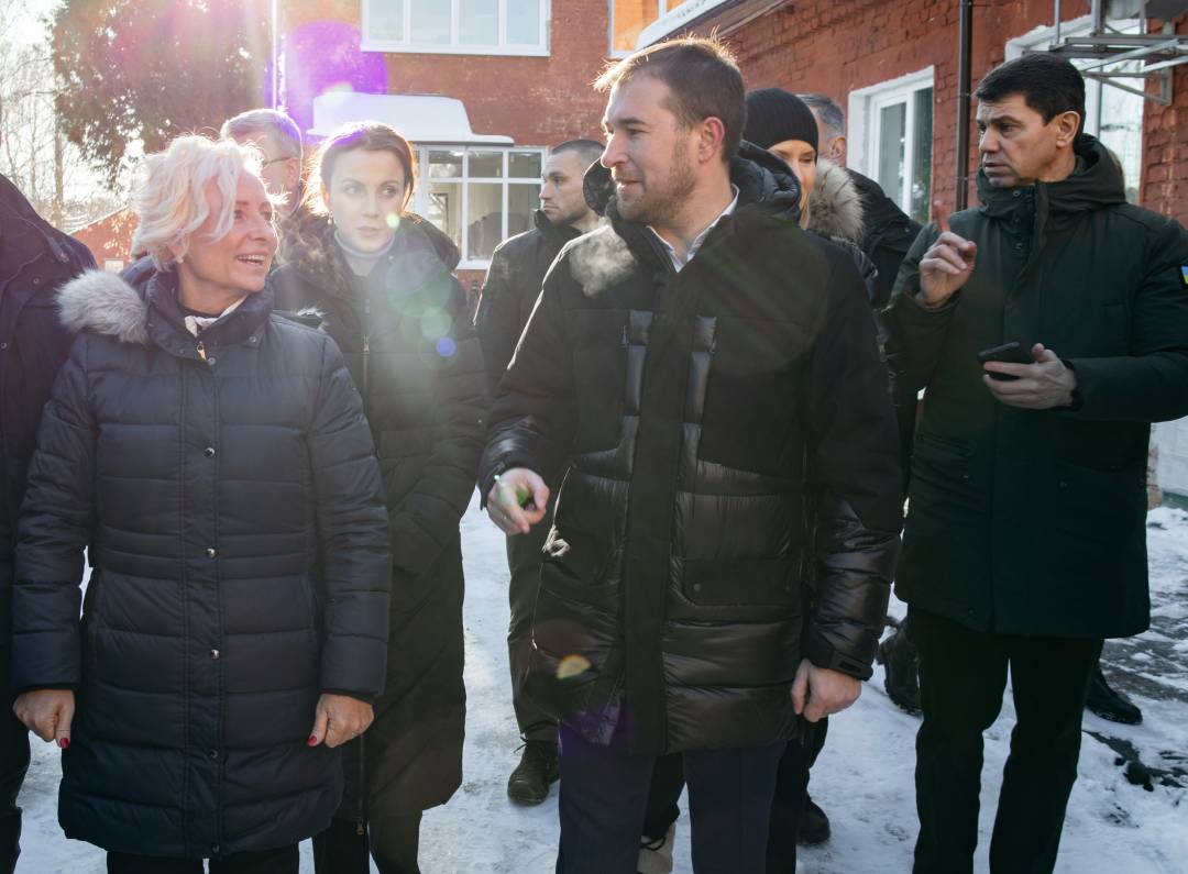 У Чернігові з першим візитом — Спікерка Парламенту Латвії Дайга Міеріня