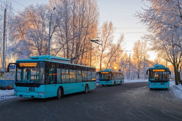 У Чернігові зупинилися тролейбуси