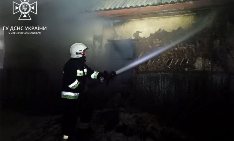 За добу рятувальники Чернігівщини ліквідували 5 пожеж