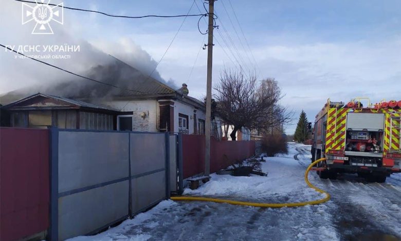 За добу рятувальники Чернігівщини ліквідували 5 пожеж