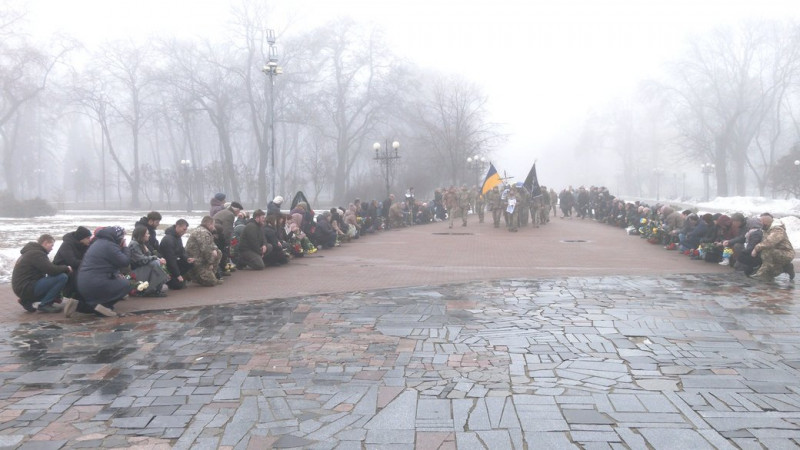 На Чернігівщині попрощалися із загиблими бійцями ЗСУ: Олексієм Сокоринським, Максимом Мірощенком та Володимиром Маценком
