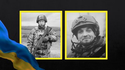 На Чернігівщині попрощалися з двома військовими ЗСУ