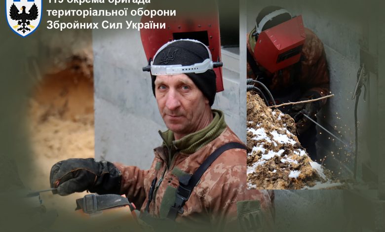 На Чернігівщині продовжується будівництво фортифікаційних споруд (Фото)