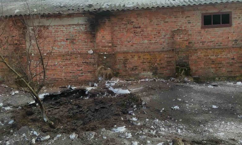 Росіяни обстріляли сільгосппідприємство на прикордонні Чернігівщини (Фото)