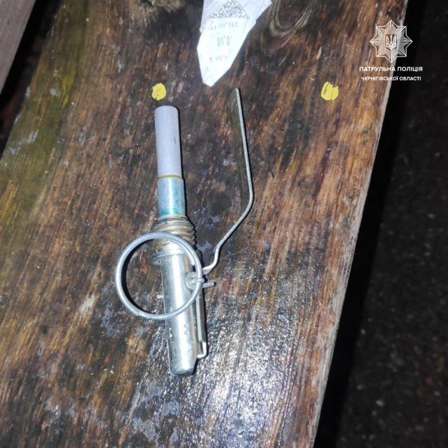 У Чернігові затримали чоловіка із зброєю