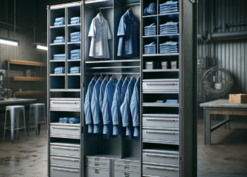 Инновационные металлические шкафы для одежды для современных решений для хранения