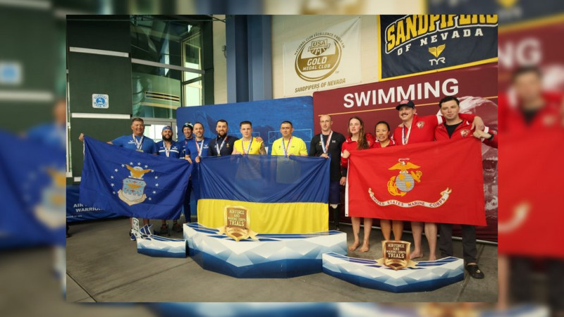Військові з Чернігівщини здобули шість золотих медалей на змаганнях ветеранів в США