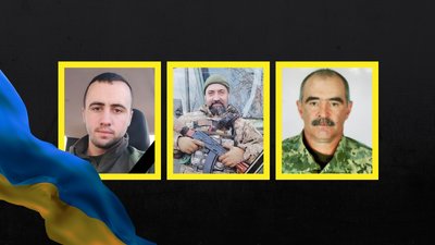 На Чернігівщині прощалися з військовими ЗСУ — Сергієм Пономарчуком, Вячеславом Яковенком та Сергієм Прядкою