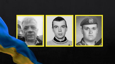 На Чернігівщині попрощалися з трьома захисниками, які загинули в боях на Харківщині та Донеччині