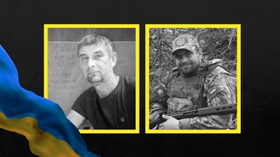 На Чернігівщині попрощалися з військовими Сергієм Дубровою та Євгенієм Гвоздєвим