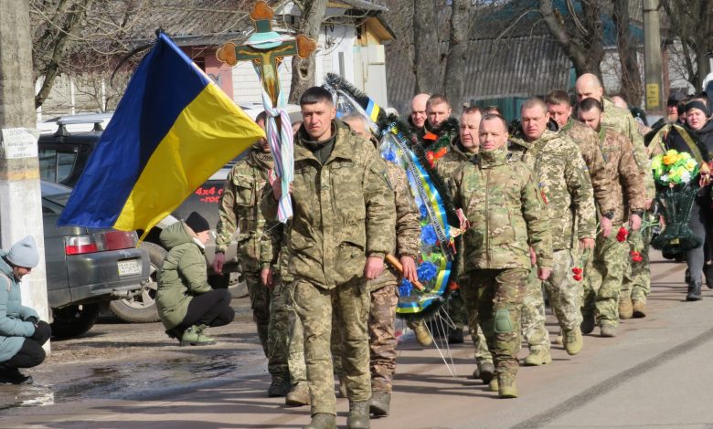 Чернігівщина прощалася з полеглим воїном