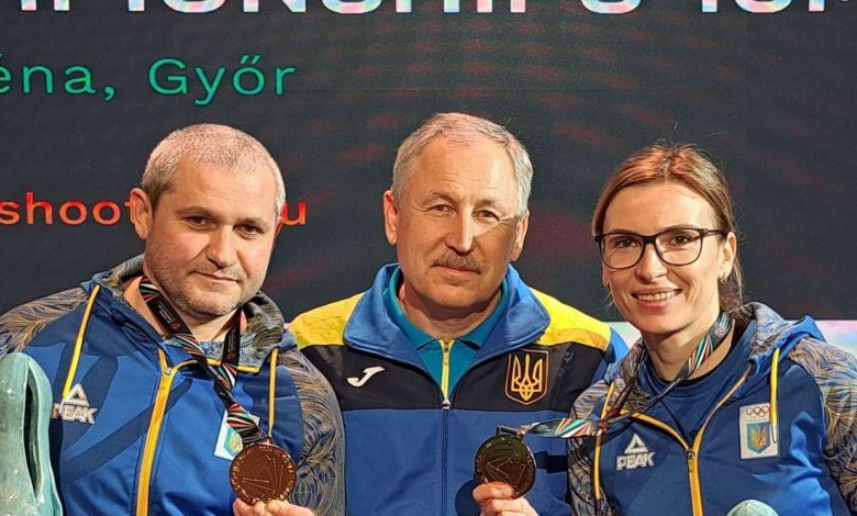 Олена Костевич здобула три нагороди на чемпіонаті Європи з кульової стрільби