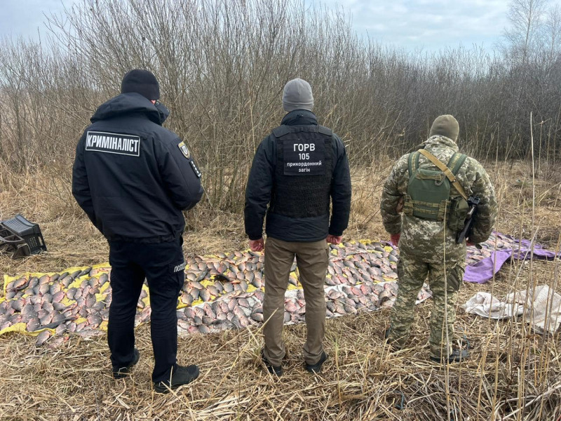 Прикордонники затримали браконьєрів на Чернігівщині (Фото)