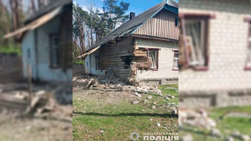 Росіяни з "Градів" поцілили в будинок у Семенівці, що на прикордонні Чернігівщини