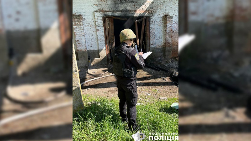 Росіяни безпілотниками поцілили по будівлі зернового складу в одному з сіл на прикордонні Чернігівщини