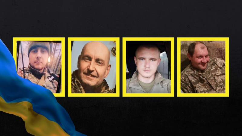 На Чернігівщині попрощалися з чотирма військовими ЗСУ, які боронили Україну
