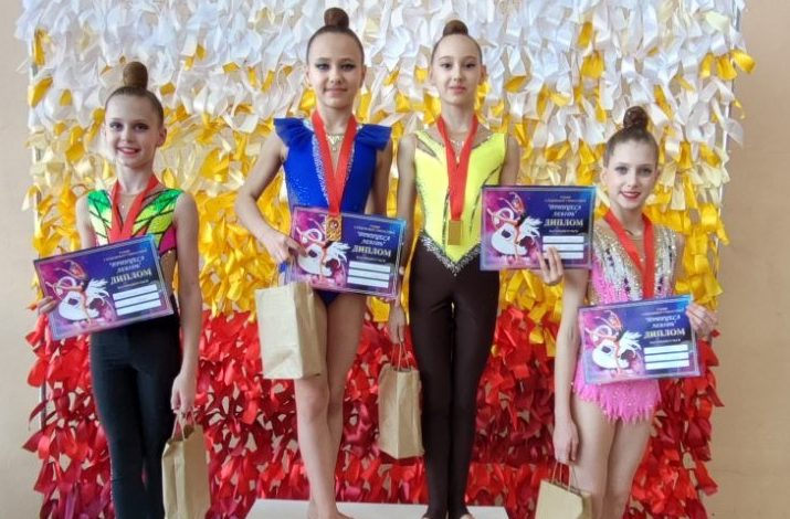 Юні чернігівські гімнастки стали призерками Всеукраїнських змагань