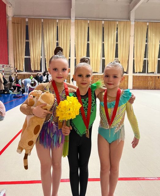 Юні чернігівські гімнастки стали призерками Всеукраїнських змагань