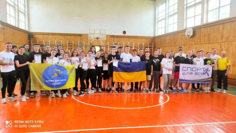 Квест спортивних вправ: на Чернігівщині провели спортивний захід до дня здоров’я