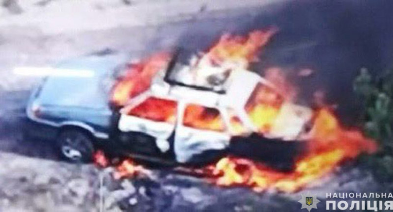 Російські війська розстріляли цивільний автомобіль на Чернігівщині, загинув чоловік