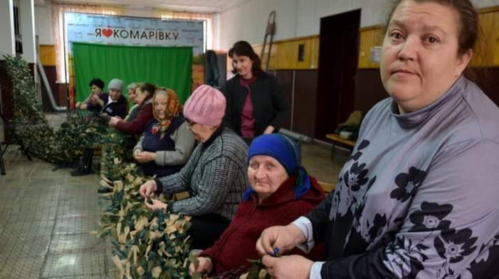 Жителька Чернігівщини, в якої син зник безвісти, організувала волонтерський осередок у своєму селі (Фото)