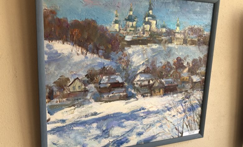Зимові спогади навесні: картини чернігівських художників презентували у Чернігові