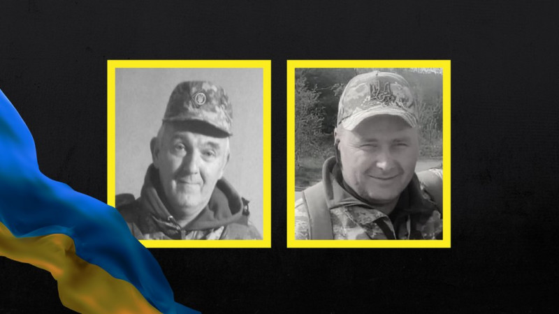 На Чернігівщині попрощалися з двома військовими ЗСУ: Миколою Пономаренком та Олексієм Рудим