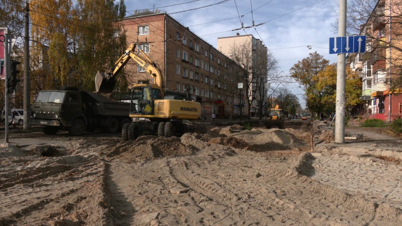 Вулиця Любецька у Чернігові: коли відкриють другу частину та що треба доробити