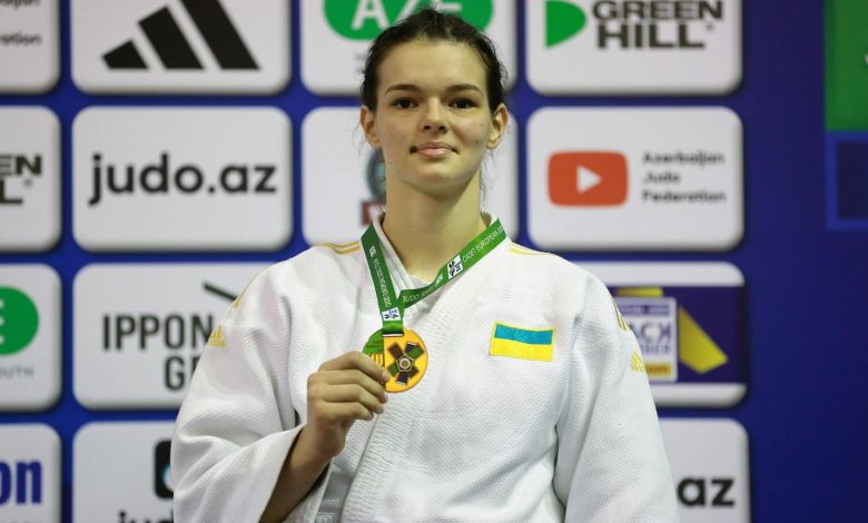 Дзюдоїстка з Чернігівщини здобула бронзу на Кубку Європи з дзюдо в Азербайджані