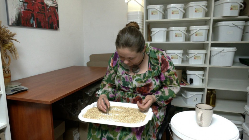 "У нас тут гречане царство": фермерка з Количівки, що біля Чернігова, вирощує органічну гречку