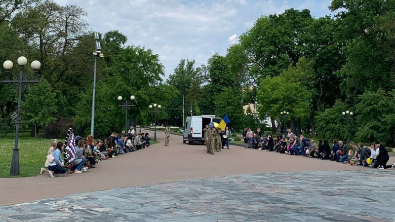 На Чернігівщині поховали військовослужбовця Сергія Мамедова, який загинув на Донеччині