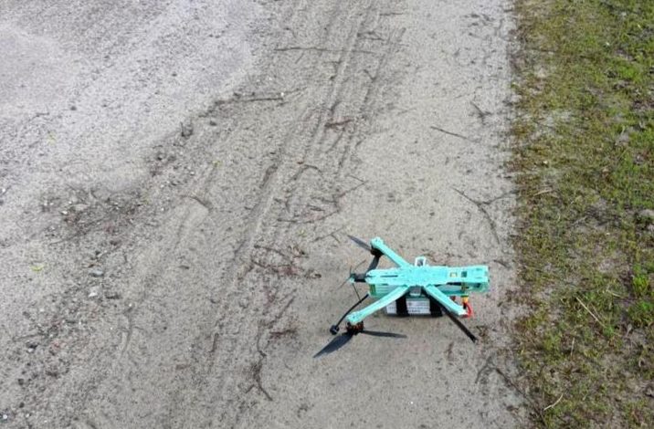 На Чернігівщині прикордонники перехопили та знешкодили ворожий дрон-камікадзе