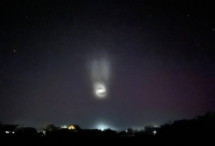 Над Чернігівщиною помітили спалах  SpaceX