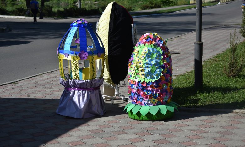 Окрасою Носівки стали Великодні писанки (Фото)