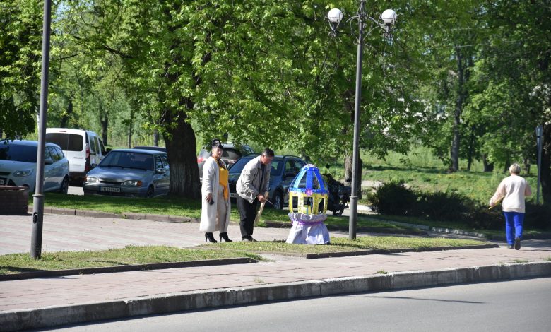 Окрасою Носівки стали Великодні писанки (Фото)