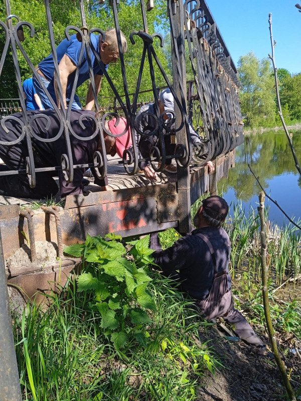 У Ніжині відновлено пірс для закоханих (Фото)