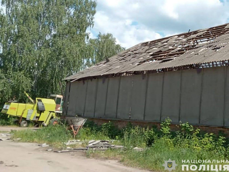 Внаслідок ворожих обстрілів прикордоння Чернігівщини травмовано двох людей (Фото)