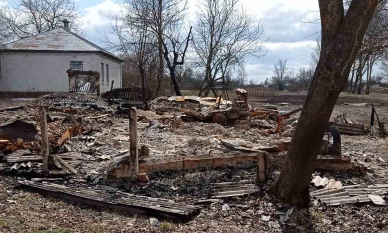 Жахи окупації села Мартинівка (Фото)