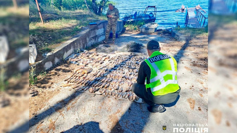 Чоловік під час нересту на Чернігівщині наловив 74 кілограми риби на майже пів мільйона гривень