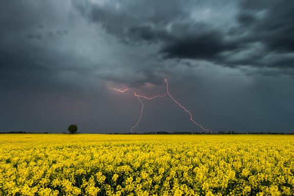 На Чернігівщину знову суне негода