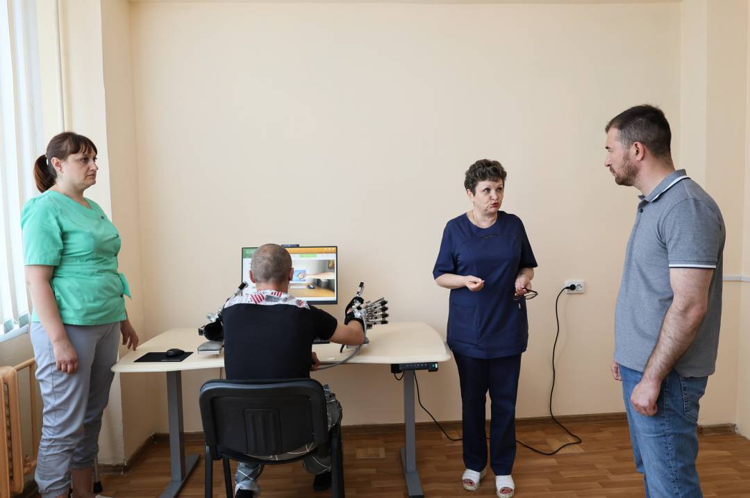 Реабілітаційне відділення міської лікарні №2 з новим обладнанням, вартістю понад 70 мільйон гривень