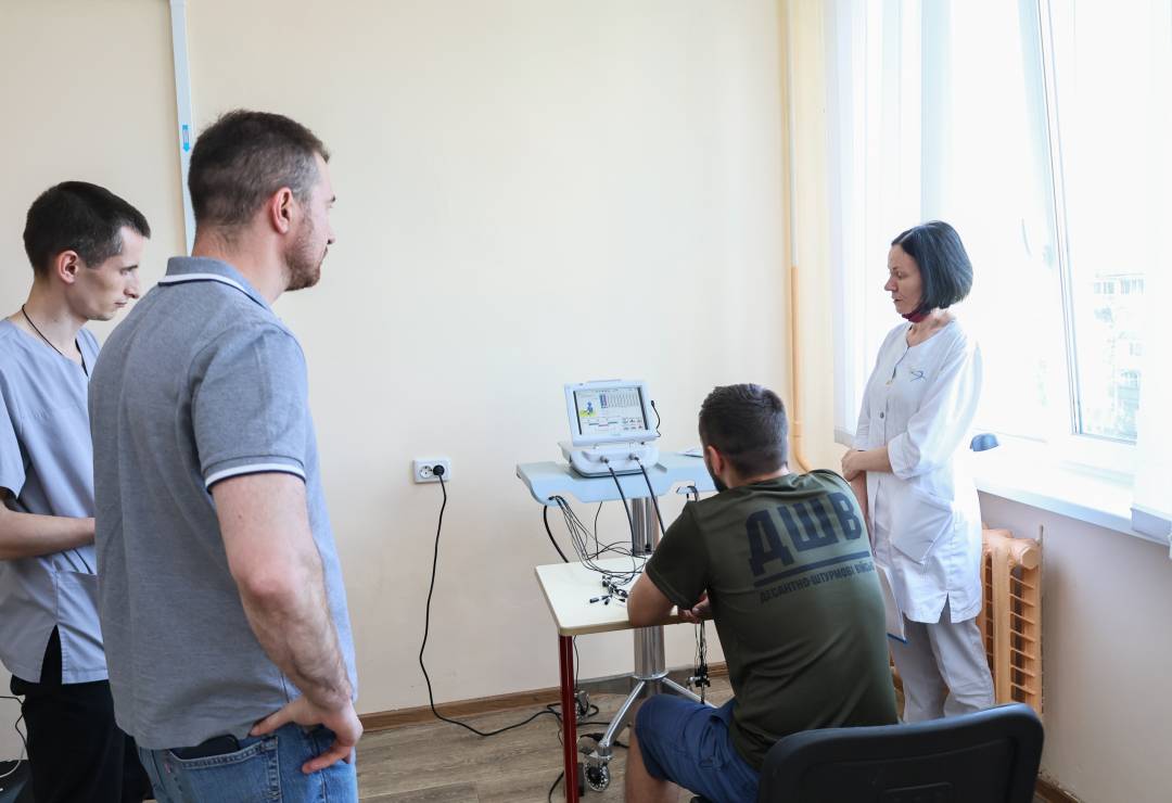 Реабілітаційне відділення міської лікарні №2 з новим обладнанням, вартістю понад 70 мільйон гривень