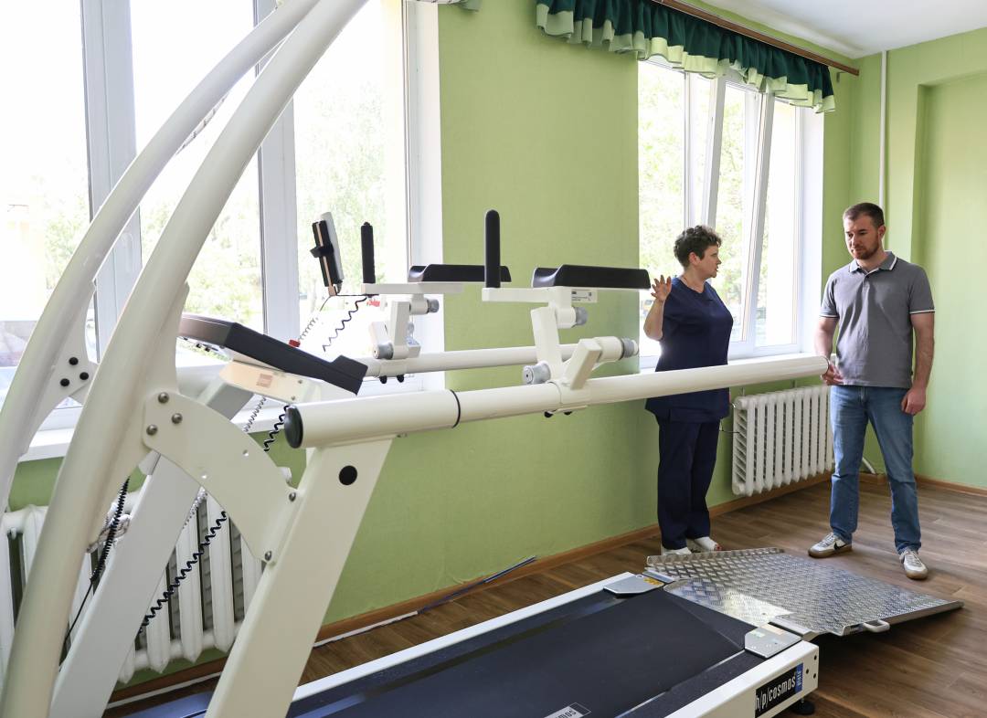 Реабілітаційне відділення міської лікарні №2 з новим обладнанням, вартістю понад 70 мільйон гривень