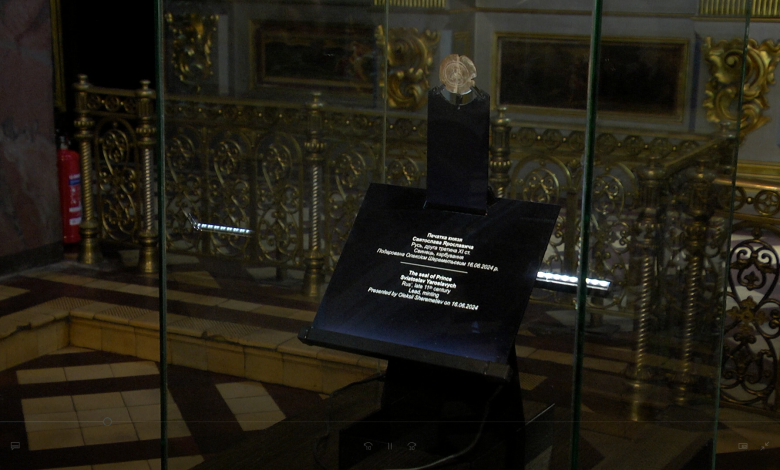 У Спасо-Преображенському соборі Чернігова експонується унікальна печатка (Фото)