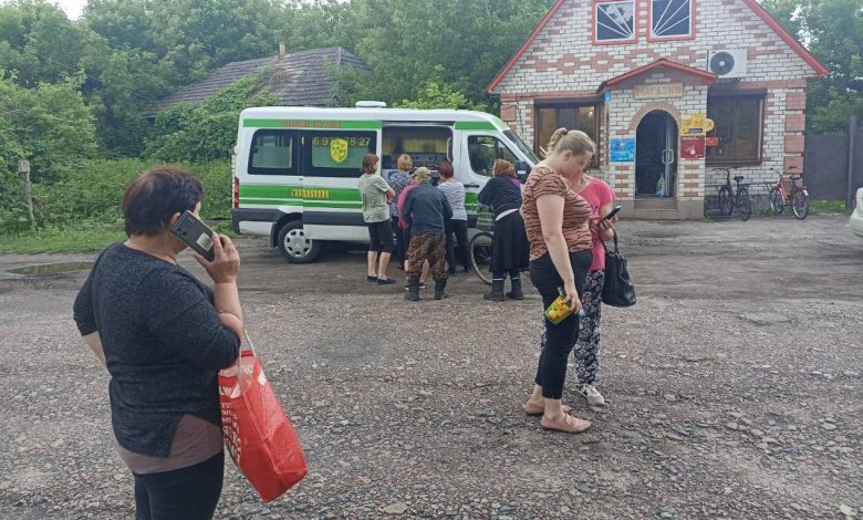 У віддалених селах Менської громади працювала мобільна аптека